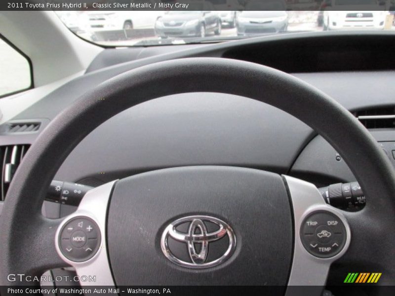 Classic Silver Metallic / Misty Gray 2011 Toyota Prius Hybrid II