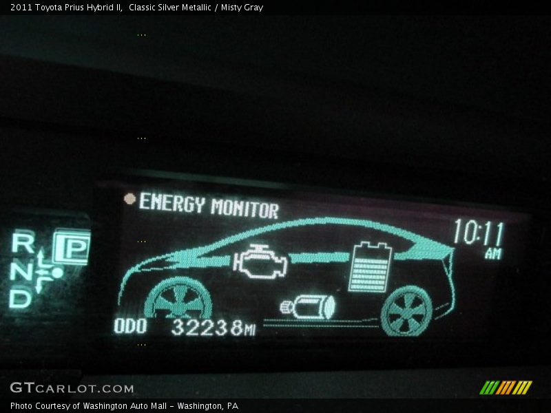 Classic Silver Metallic / Misty Gray 2011 Toyota Prius Hybrid II