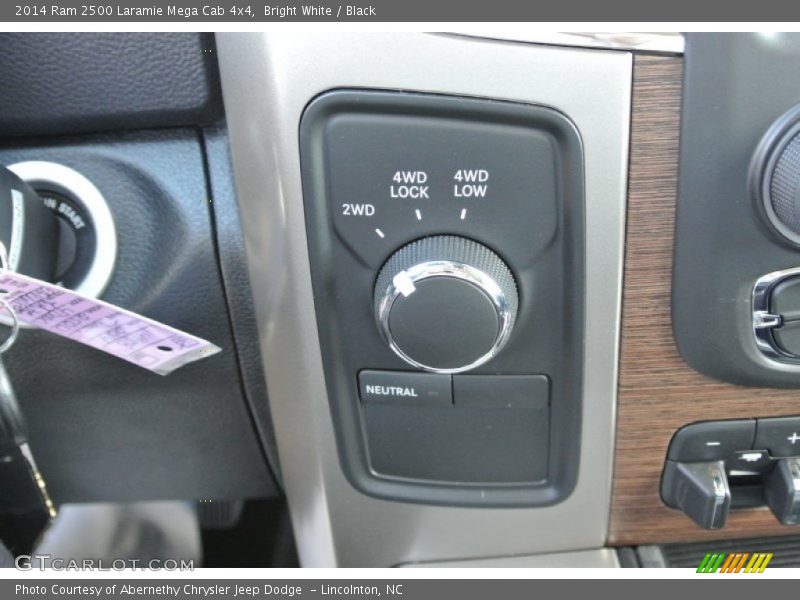 Controls of 2014 2500 Laramie Mega Cab 4x4