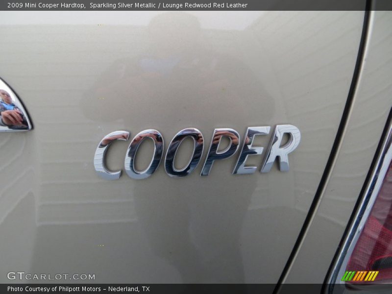 Sparkling Silver Metallic / Lounge Redwood Red Leather 2009 Mini Cooper Hardtop