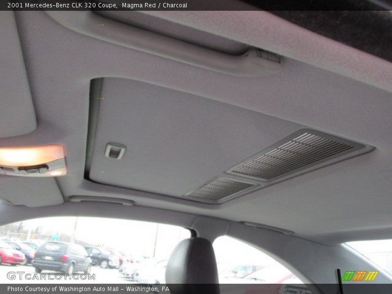Magma Red / Charcoal 2001 Mercedes-Benz CLK 320 Coupe