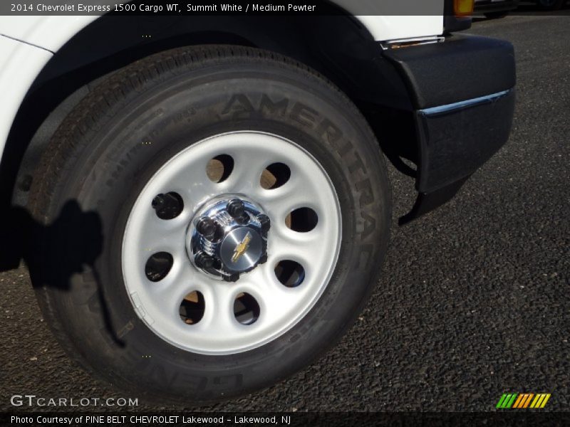 Summit White / Medium Pewter 2014 Chevrolet Express 1500 Cargo WT