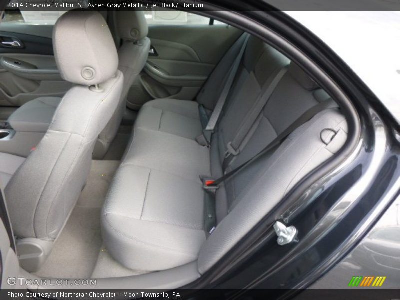 Ashen Gray Metallic / Jet Black/Titanium 2014 Chevrolet Malibu LS