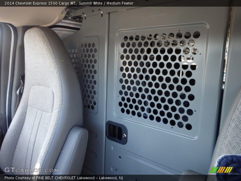 Summit White / Medium Pewter 2014 Chevrolet Express 1500 Cargo WT