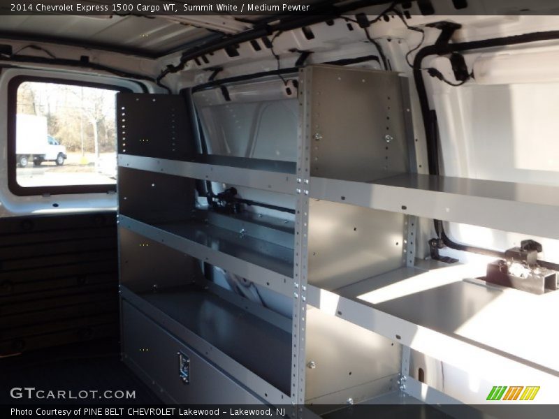 Summit White / Medium Pewter 2014 Chevrolet Express 1500 Cargo WT