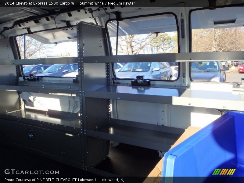 Summit White / Medium Pewter 2014 Chevrolet Express 1500 Cargo WT