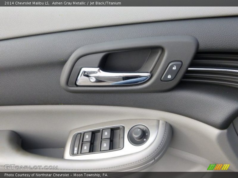Ashen Gray Metallic / Jet Black/Titanium 2014 Chevrolet Malibu LS