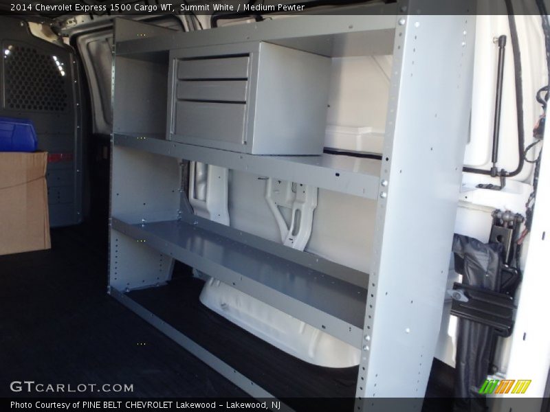 Summit White / Medium Pewter 2014 Chevrolet Express 1500 Cargo WT
