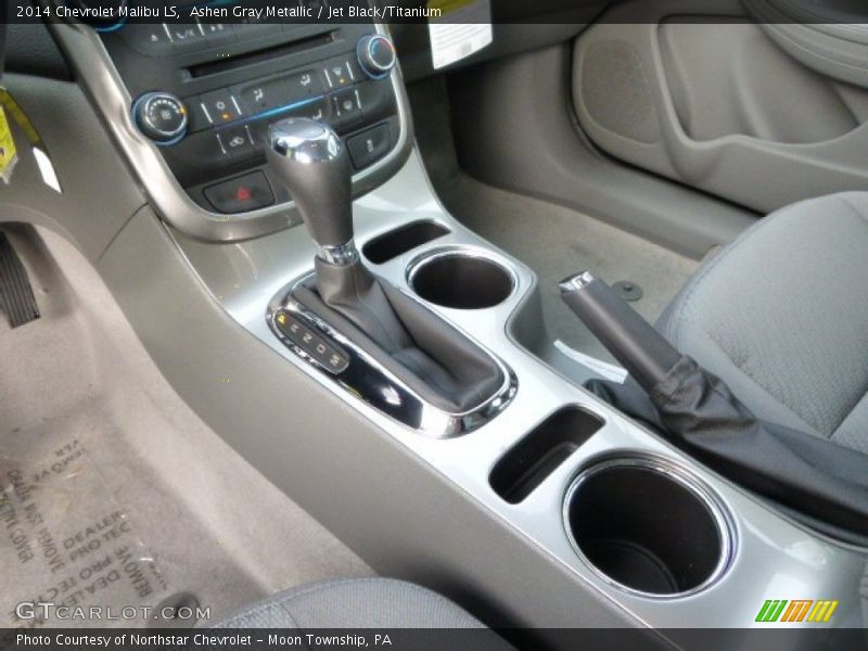 Ashen Gray Metallic / Jet Black/Titanium 2014 Chevrolet Malibu LS