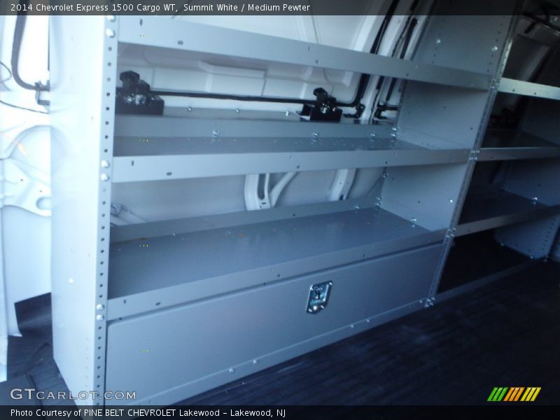 Summit White / Medium Pewter 2014 Chevrolet Express 1500 Cargo WT