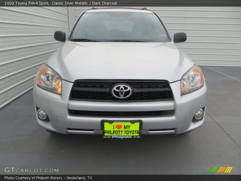 Classic Silver Metallic / Dark Charcoal 2009 Toyota RAV4 Sport