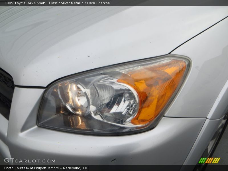 Classic Silver Metallic / Dark Charcoal 2009 Toyota RAV4 Sport