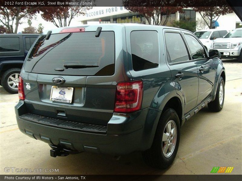 Steel Blue Metallic / Stone 2012 Ford Escape XLS