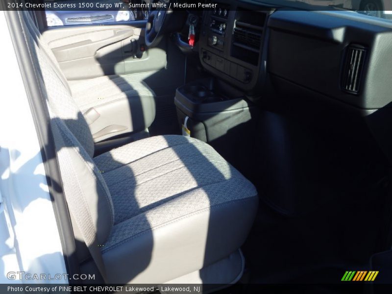 Summit White / Medium Pewter 2014 Chevrolet Express 1500 Cargo WT