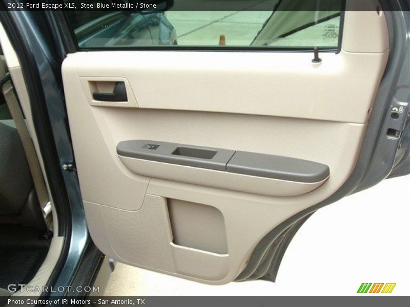 Steel Blue Metallic / Stone 2012 Ford Escape XLS