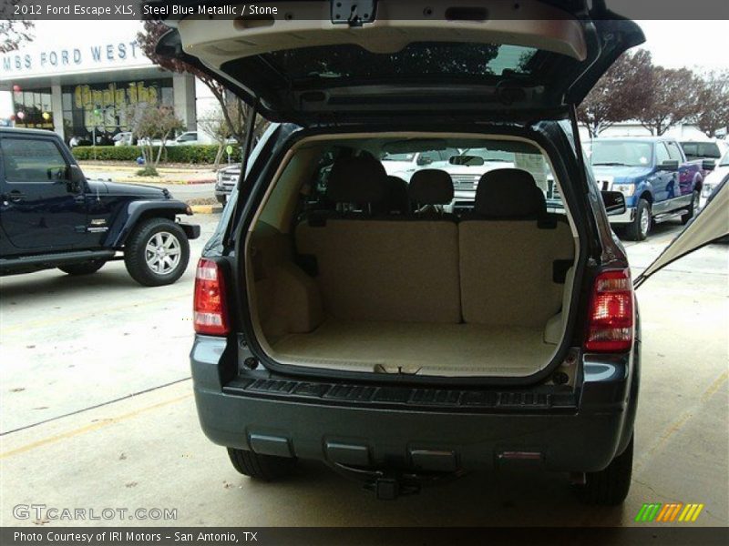 Steel Blue Metallic / Stone 2012 Ford Escape XLS