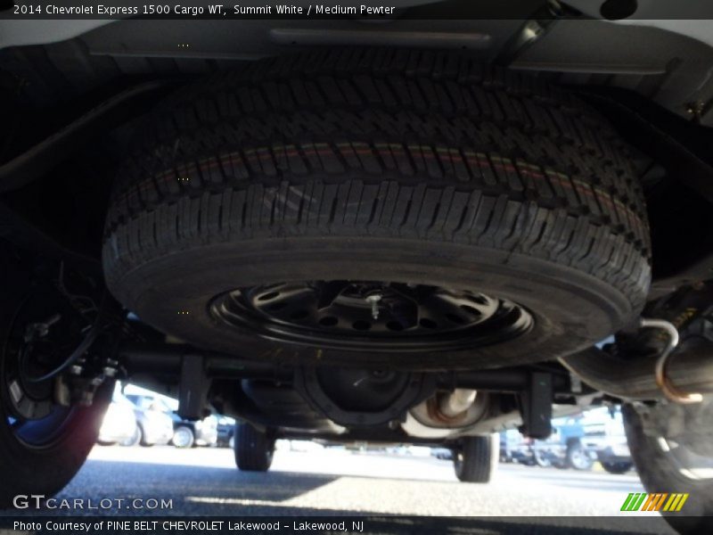 Summit White / Medium Pewter 2014 Chevrolet Express 1500 Cargo WT