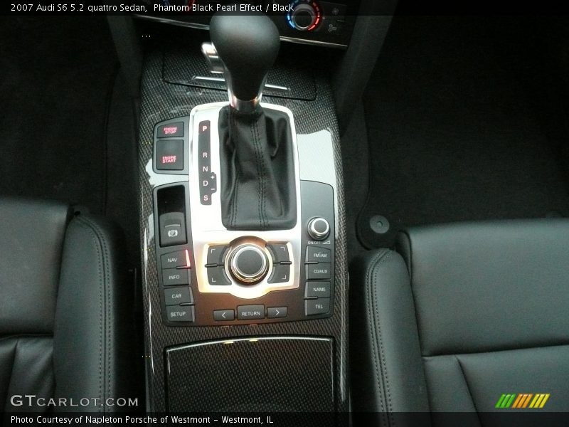 Phantom Black Pearl Effect / Black 2007 Audi S6 5.2 quattro Sedan