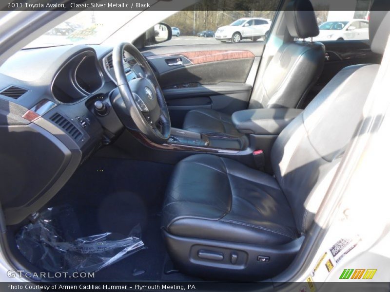 Classic Silver Metallic / Black 2011 Toyota Avalon