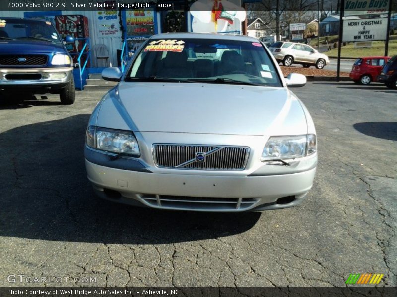 Silver Metallic / Taupe/Light Taupe 2000 Volvo S80 2.9