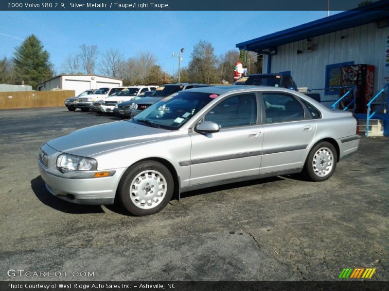 Silver Metallic / Taupe/Light Taupe 2000 Volvo S80 2.9