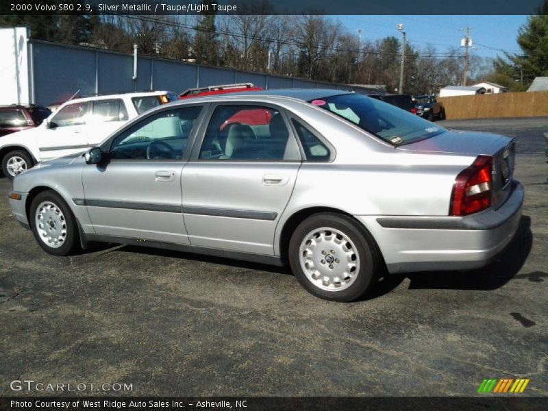 Silver Metallic / Taupe/Light Taupe 2000 Volvo S80 2.9