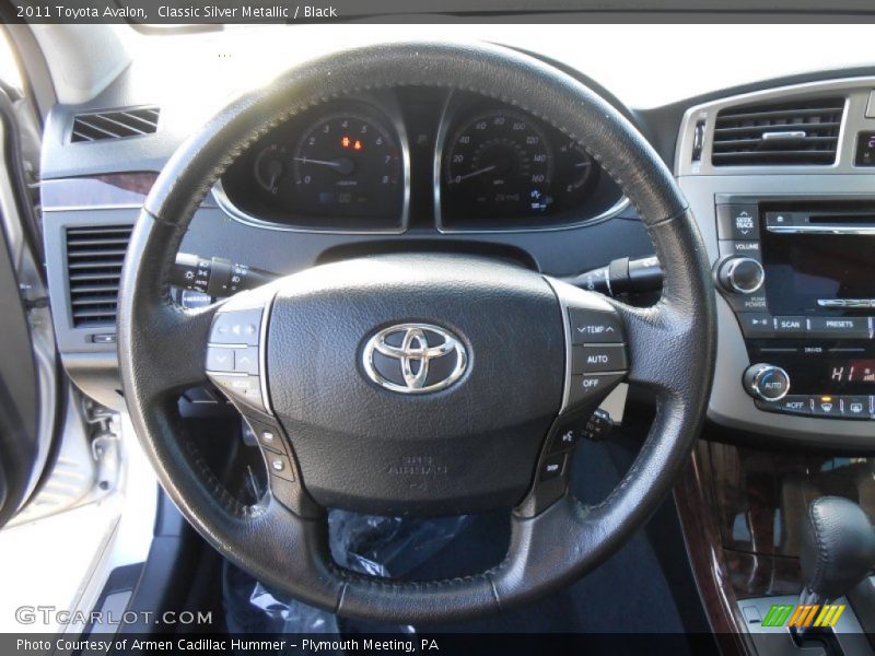 Classic Silver Metallic / Black 2011 Toyota Avalon