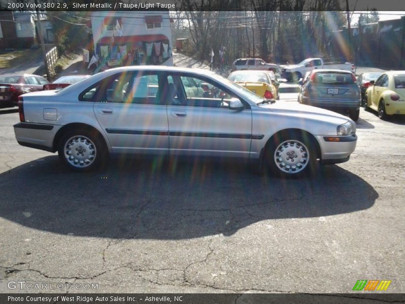 Silver Metallic / Taupe/Light Taupe 2000 Volvo S80 2.9