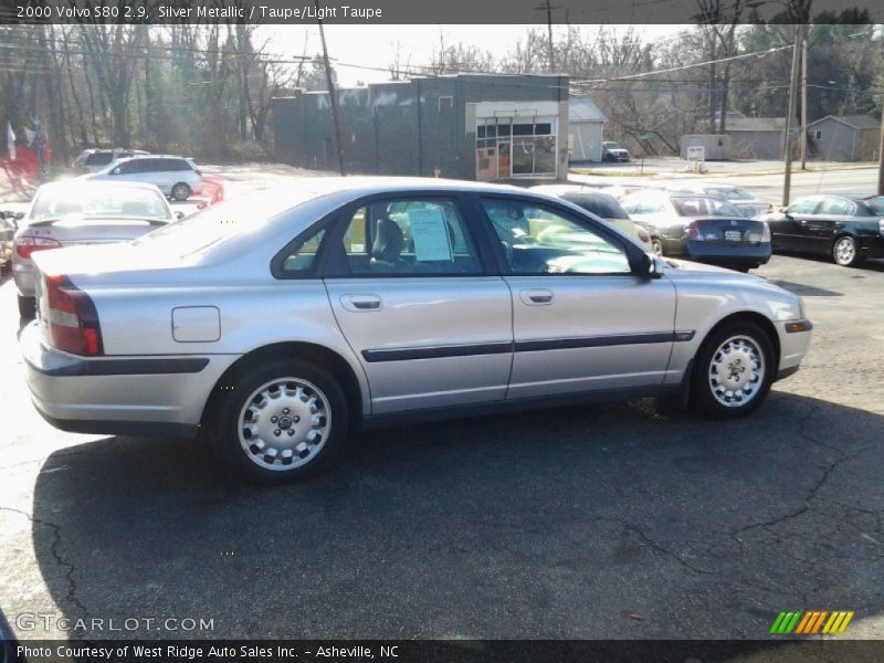 Silver Metallic / Taupe/Light Taupe 2000 Volvo S80 2.9