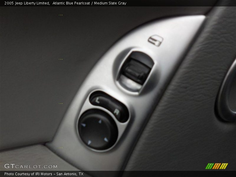 Atlantic Blue Pearlcoat / Medium Slate Gray 2005 Jeep Liberty Limited