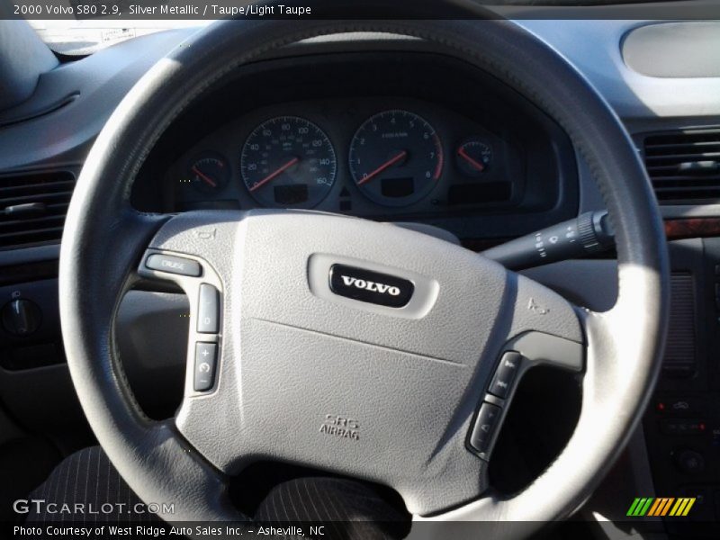 Silver Metallic / Taupe/Light Taupe 2000 Volvo S80 2.9