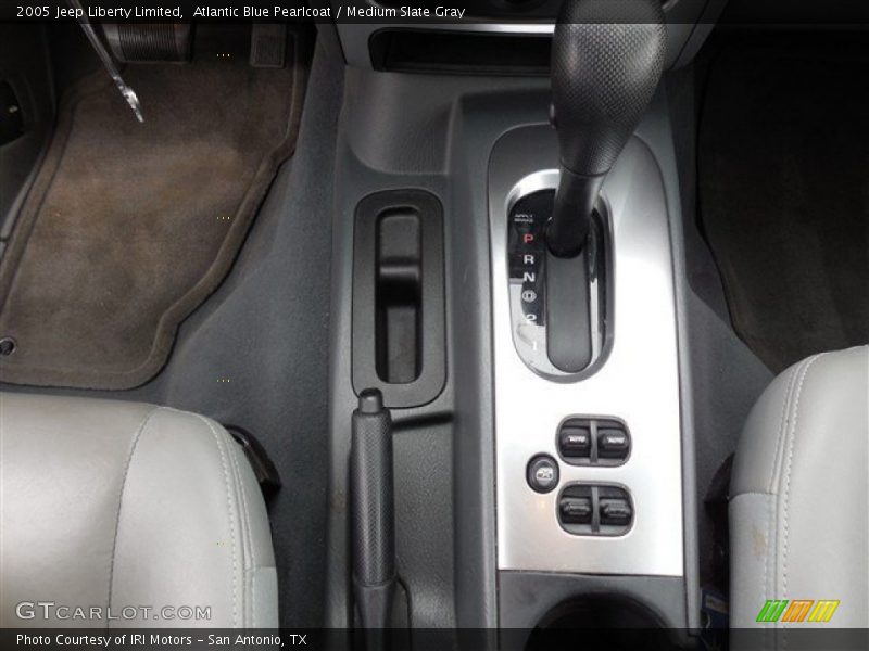 Atlantic Blue Pearlcoat / Medium Slate Gray 2005 Jeep Liberty Limited