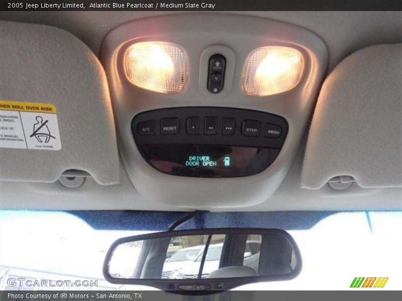 Atlantic Blue Pearlcoat / Medium Slate Gray 2005 Jeep Liberty Limited