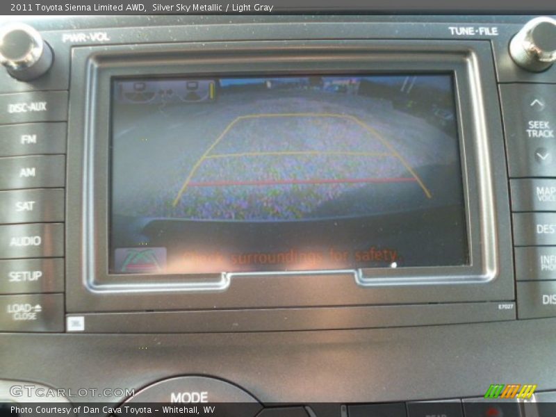 Silver Sky Metallic / Light Gray 2011 Toyota Sienna Limited AWD
