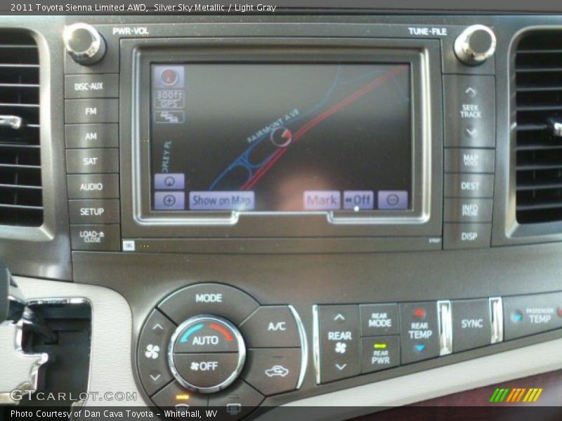 Silver Sky Metallic / Light Gray 2011 Toyota Sienna Limited AWD