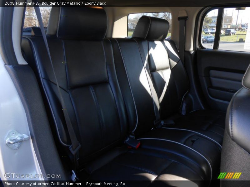 Boulder Gray Metallic / Ebony Black 2008 Hummer H3