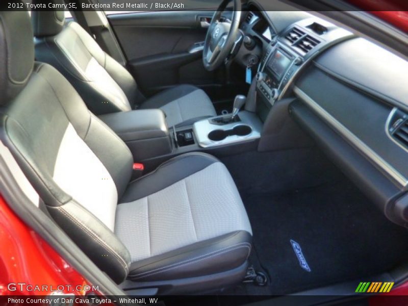 Barcelona Red Metallic / Black/Ash 2012 Toyota Camry SE