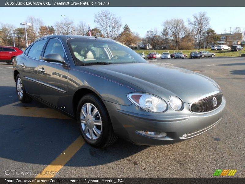 Steelmist Gray Metallic / Neutral 2005 Buick LaCrosse CXL