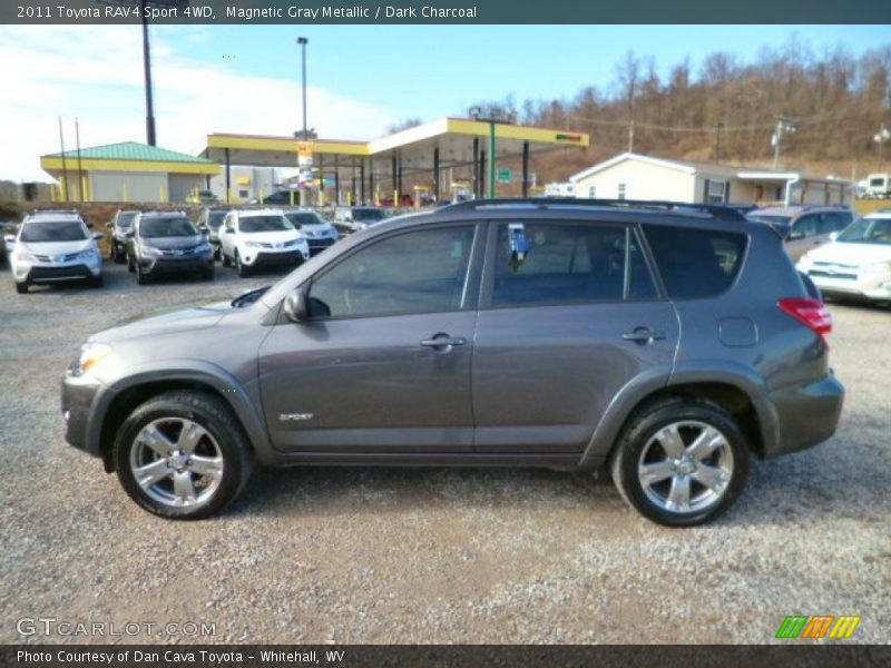 Magnetic Gray Metallic / Dark Charcoal 2011 Toyota RAV4 Sport 4WD