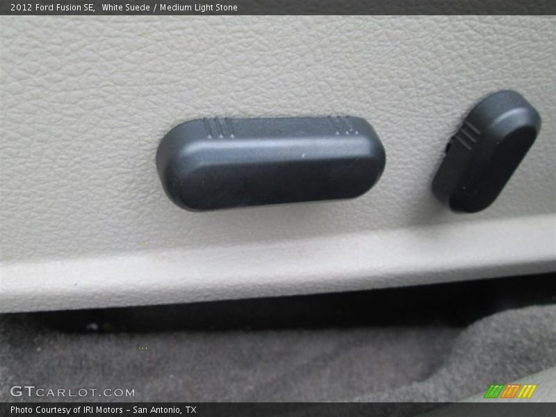 White Suede / Medium Light Stone 2012 Ford Fusion SE