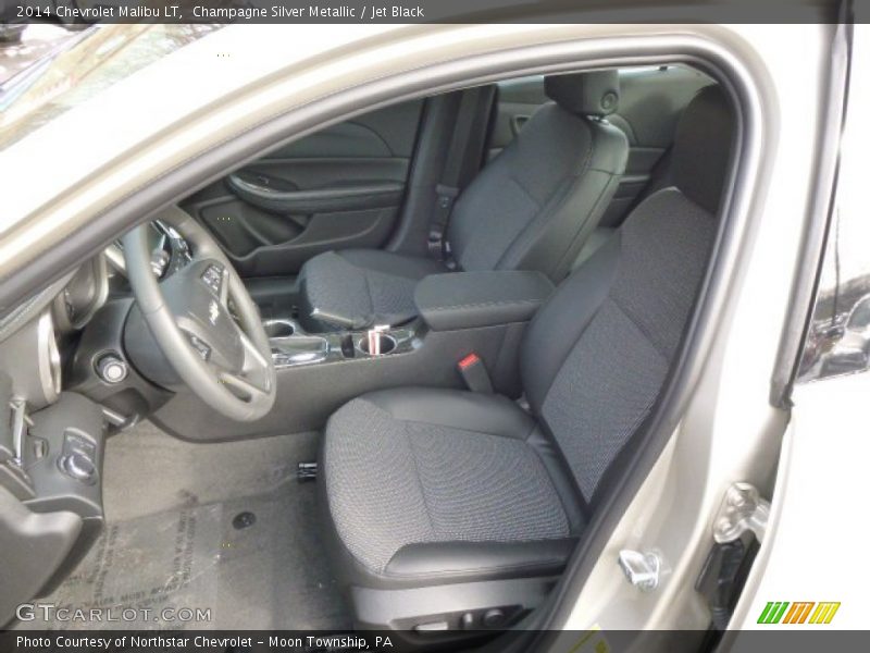 Champagne Silver Metallic / Jet Black 2014 Chevrolet Malibu LT