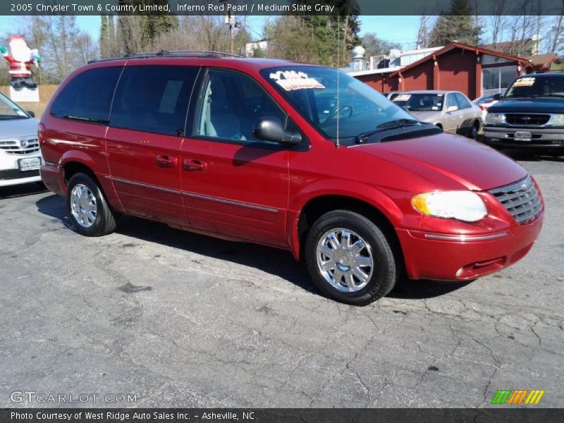  2005 Town & Country Limited Inferno Red Pearl
