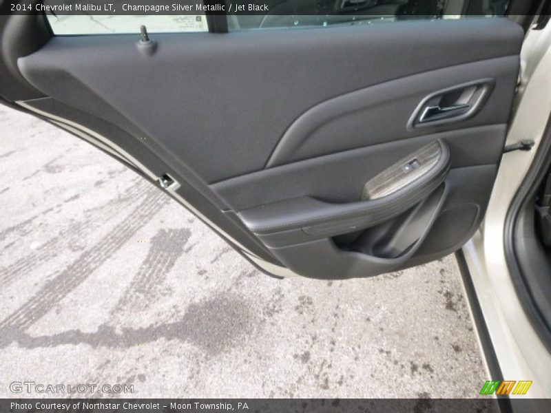 Champagne Silver Metallic / Jet Black 2014 Chevrolet Malibu LT
