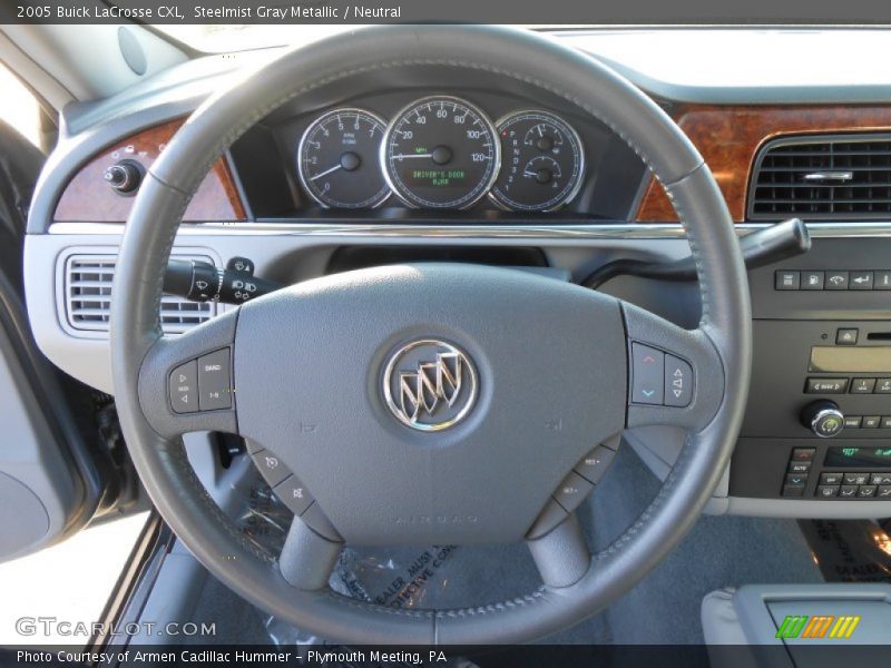 Steelmist Gray Metallic / Neutral 2005 Buick LaCrosse CXL