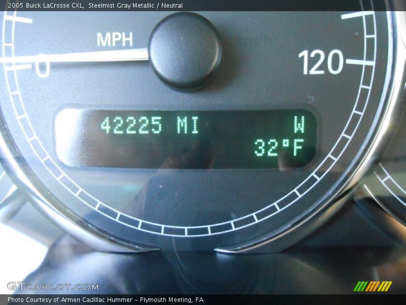 Steelmist Gray Metallic / Neutral 2005 Buick LaCrosse CXL