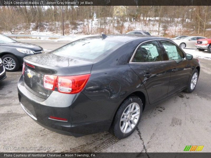 Ashen Gray Metallic / Jet Black 2014 Chevrolet Malibu LT
