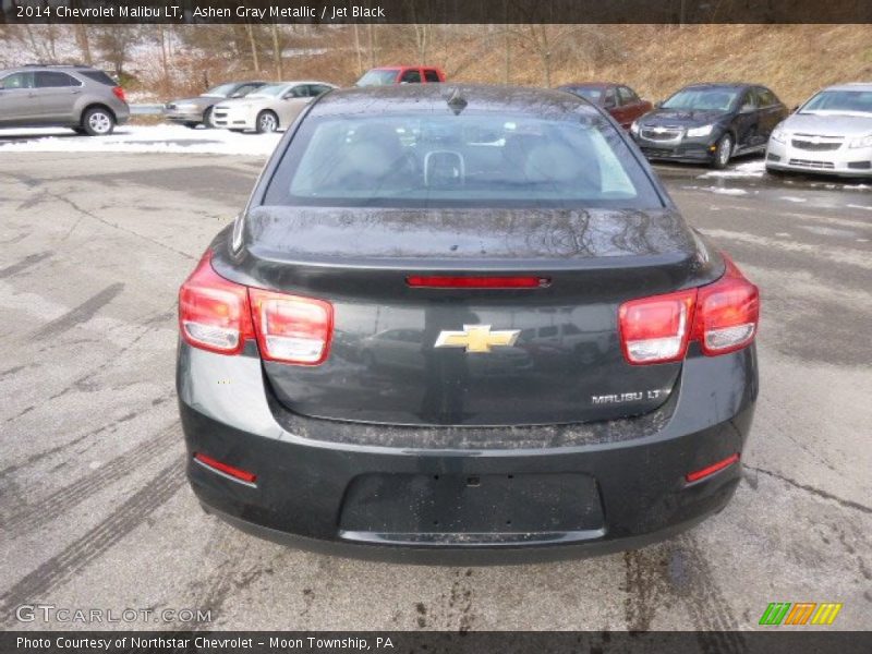 Ashen Gray Metallic / Jet Black 2014 Chevrolet Malibu LT