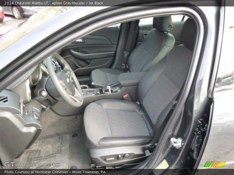 Ashen Gray Metallic / Jet Black 2014 Chevrolet Malibu LT