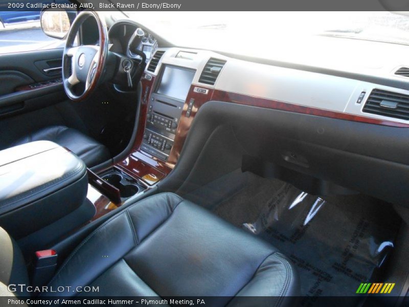 Black Raven / Ebony/Ebony 2009 Cadillac Escalade AWD