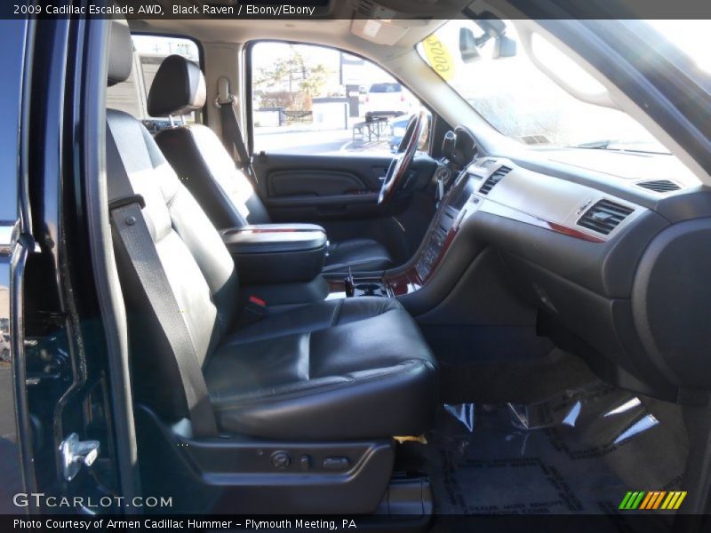 Black Raven / Ebony/Ebony 2009 Cadillac Escalade AWD